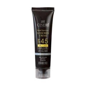 کرم ضد آفتاب آقایان سینره SPF45 حجم 50 میلی لیتری
