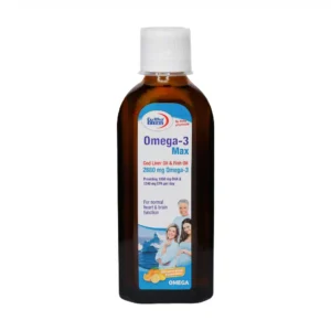 شربت امگا 3 مکس یوروویتال 200 میلی لیتری