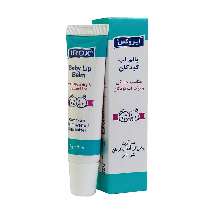 بالم لب کودکان ایروکس مناسب خشکی و ترک لب کودک 12 گرمی