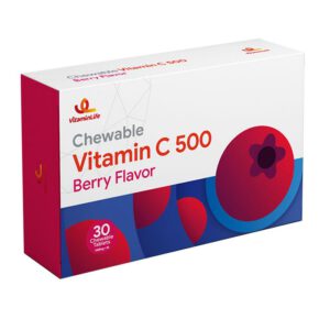 قرص جویدنی ویتامین C 500 میلی گرم