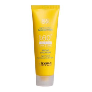کرم ضد آفتاب SPF60+ بدون رنگ سینره