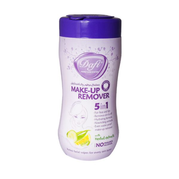دستمال مرطوب پاک کننده آرایش دافی مدل 5in1