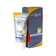 کرم ضد آفتاب فاقد چربی spf40 آقایان سان سیف 50 گرمی