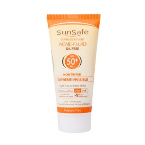 فلوئید ضد آفتاب فاقد چربی SPF50 سان سیف