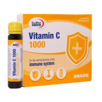 ویال خوراکی ویتامین C 1000 میلی گرم یوروویتال 6 عددی