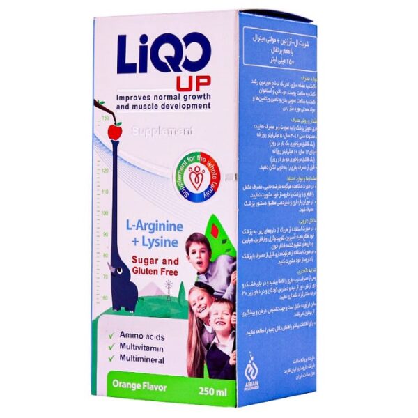 شربت لیکو آپ ابیان فارمد 250 میلی لیتری