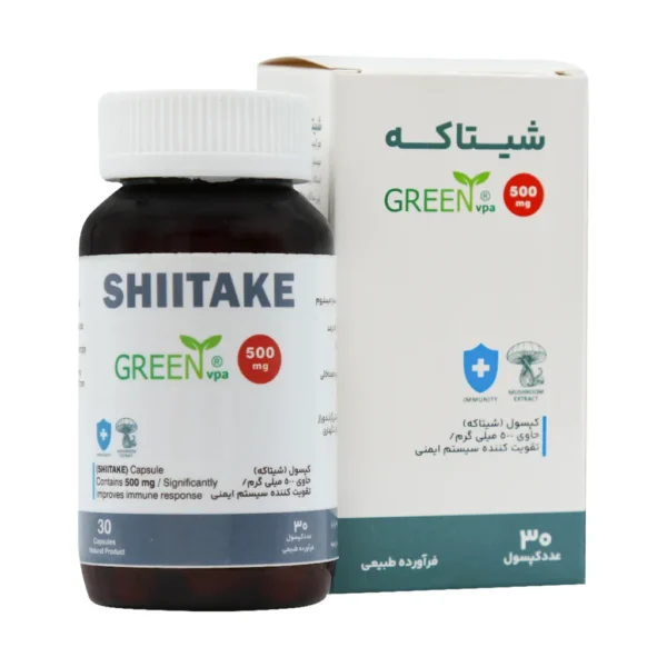 کپسول شیتاکه وارنا پژوهش آریا 30 عددی